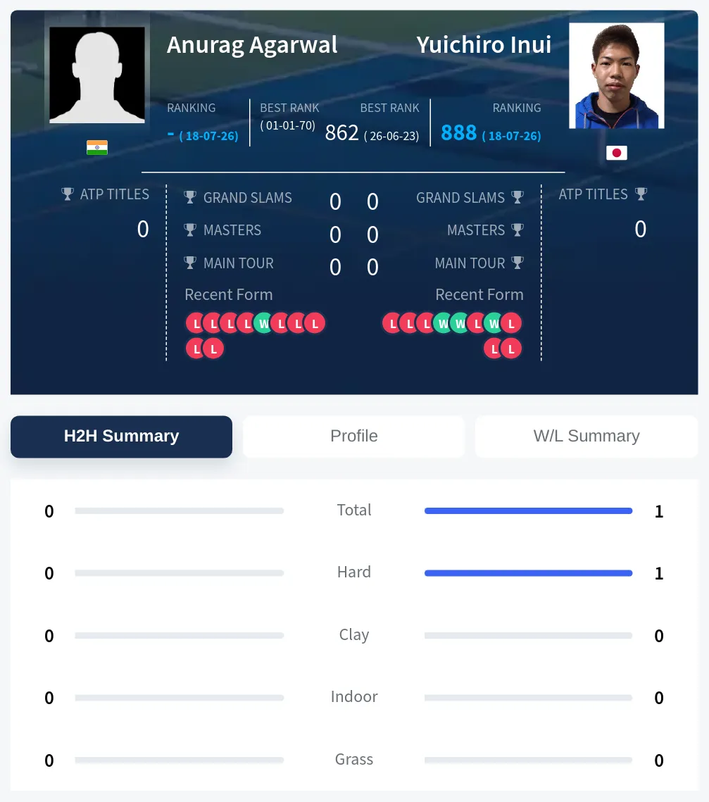 Agarwal Inui H2h Summary Stats
