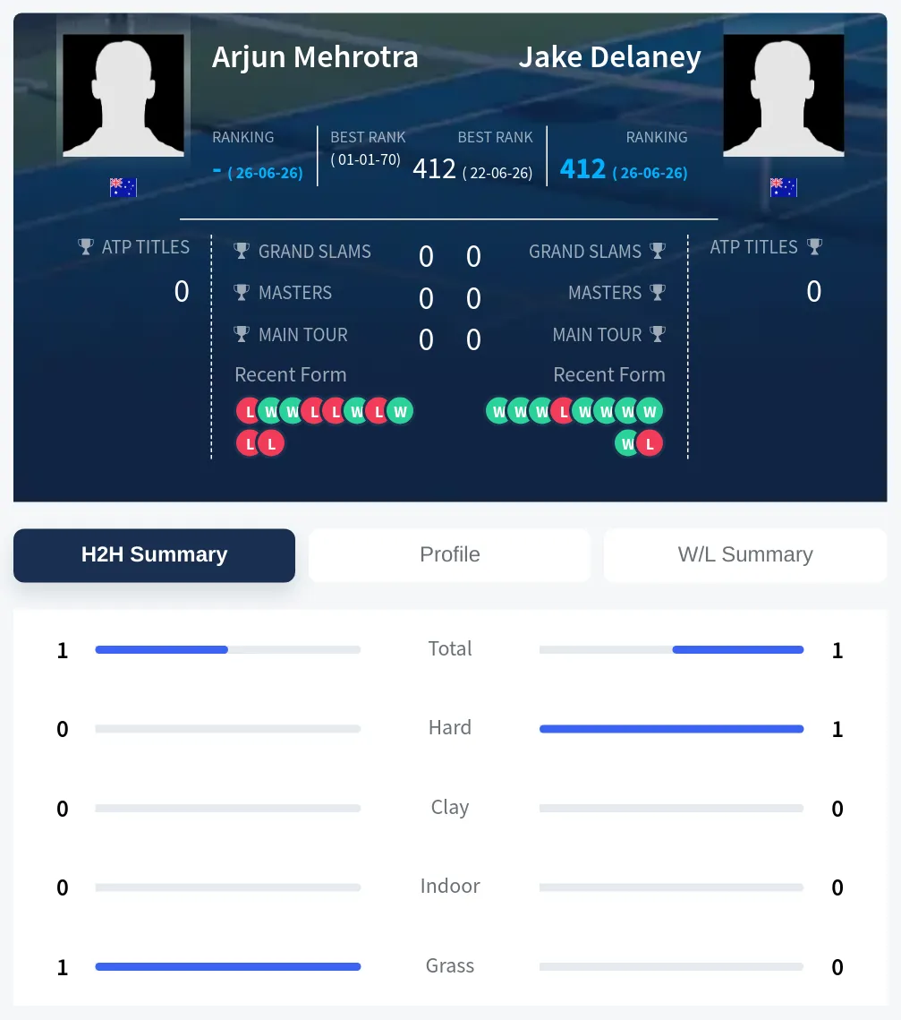 Mehrotra Delaney H2h Summary Stats