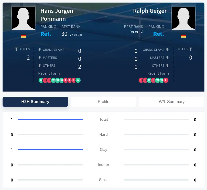 Pohmann Geiger H2h Summary Stats