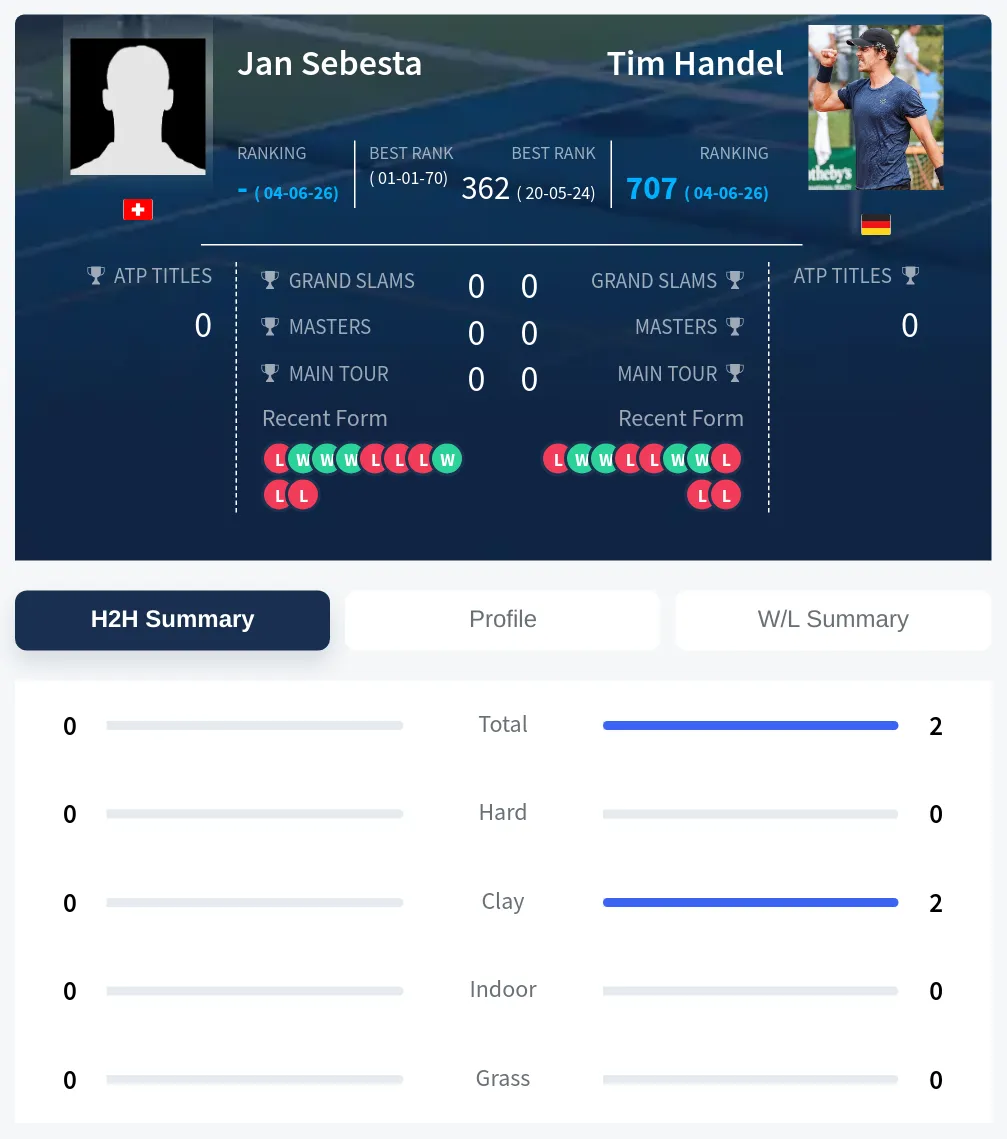 Sebesta Handel H2h Summary Stats