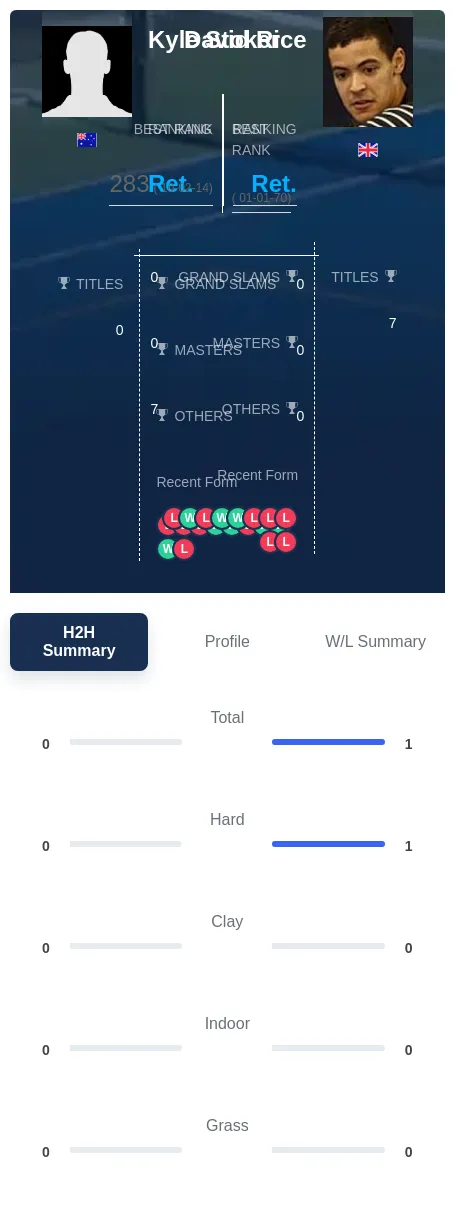 Rice Stoker H2h Summary Stats