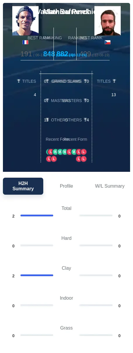 Perchicot Safranek H2h Summary Stats