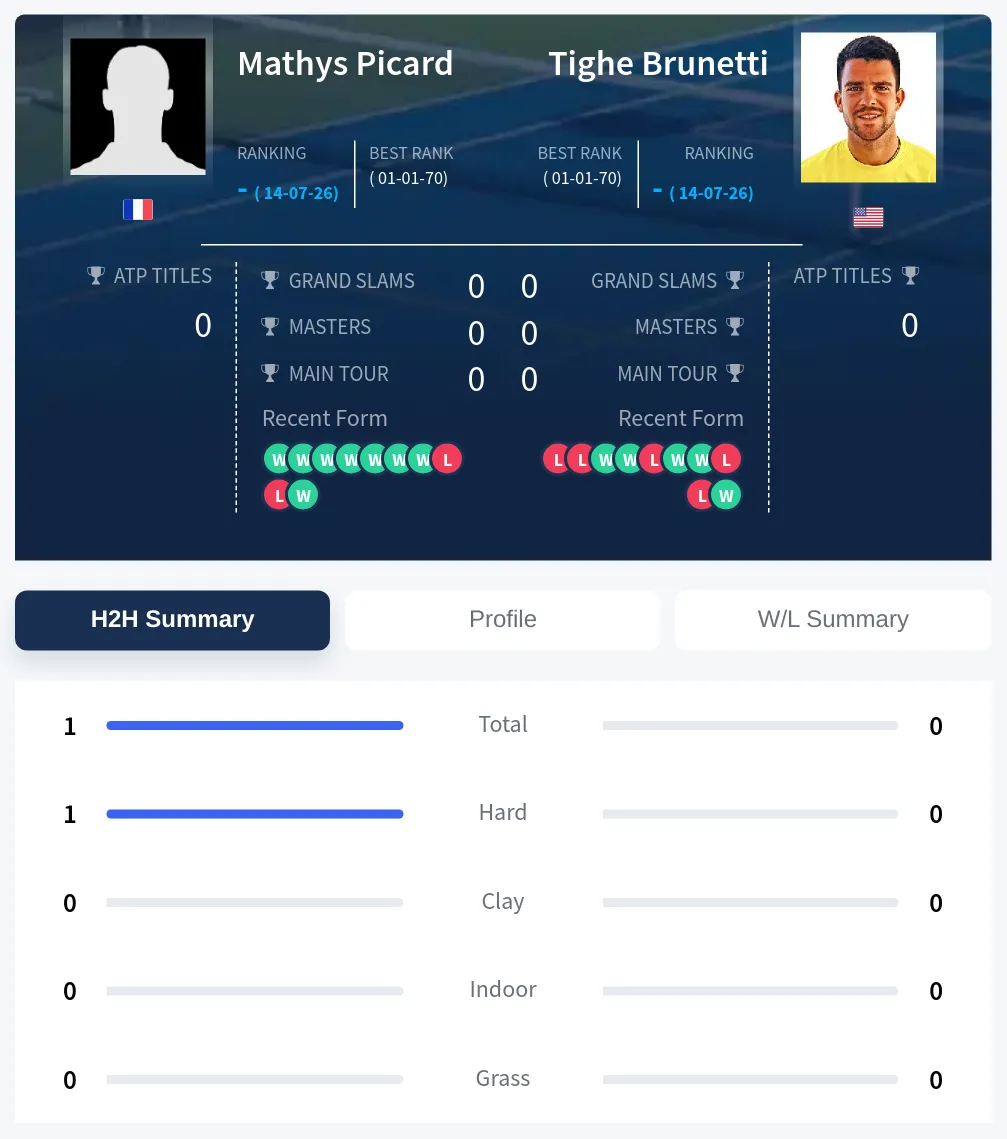 Picard Brunetti H2h Summary Stats