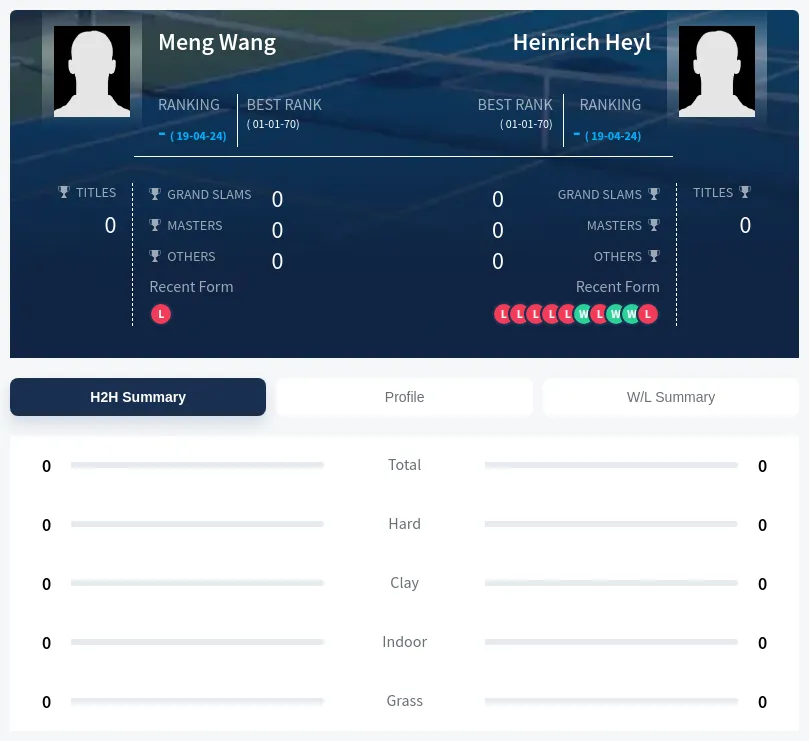 Wang Heyl H2h Summary Stats
