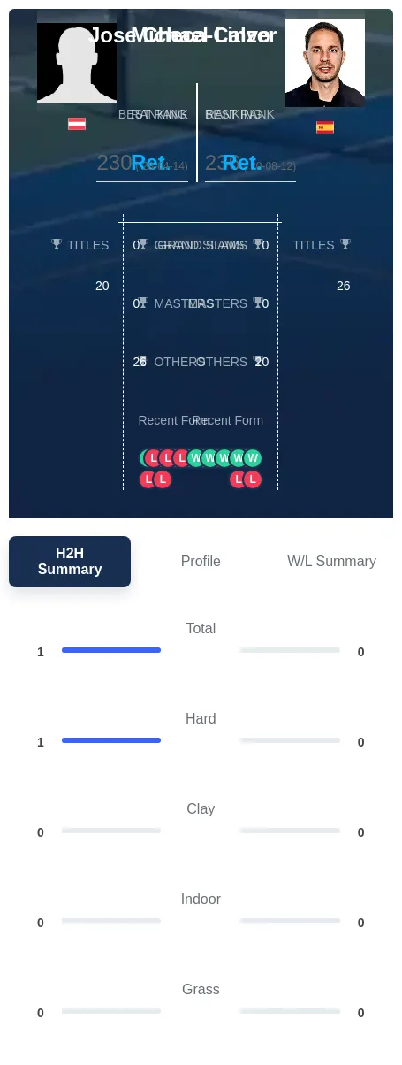 Linzer Checa-Calvo H2h Summary Stats