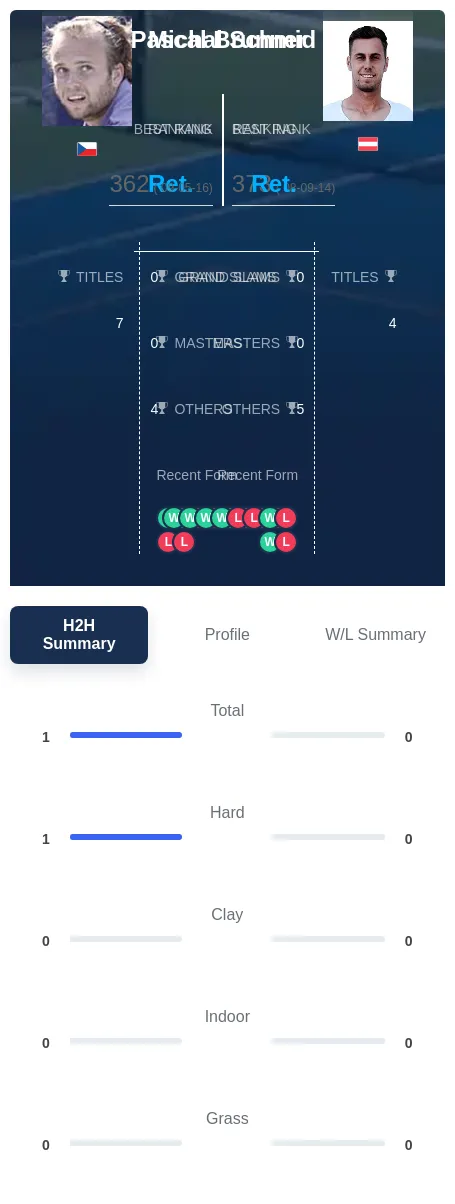 Schmid Brunner H2h Summary Stats