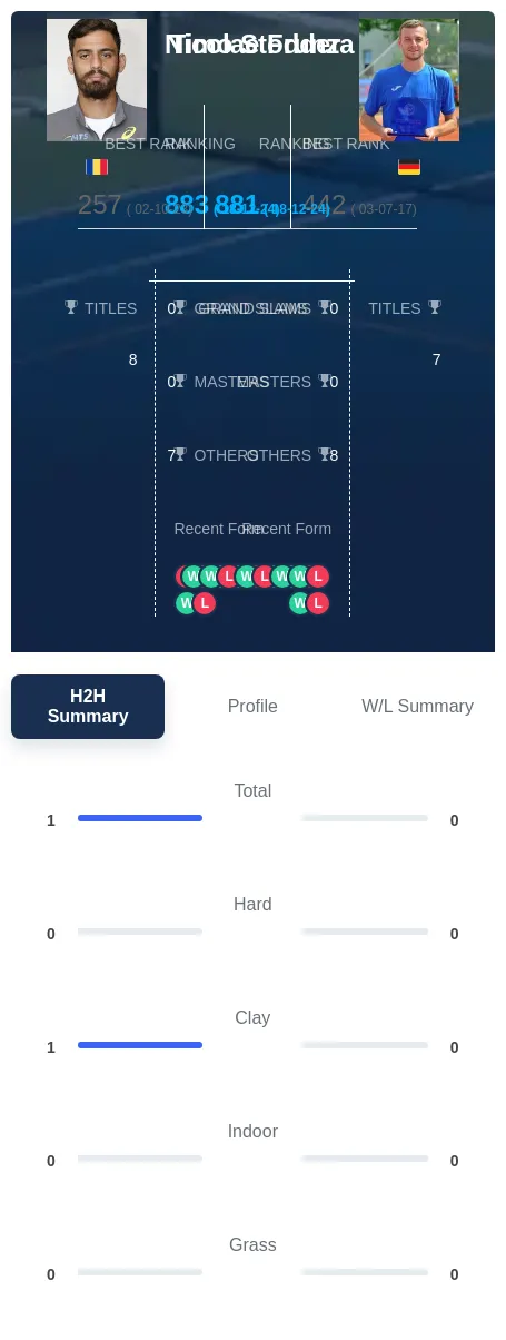Frunza Stodder H2h Summary Stats