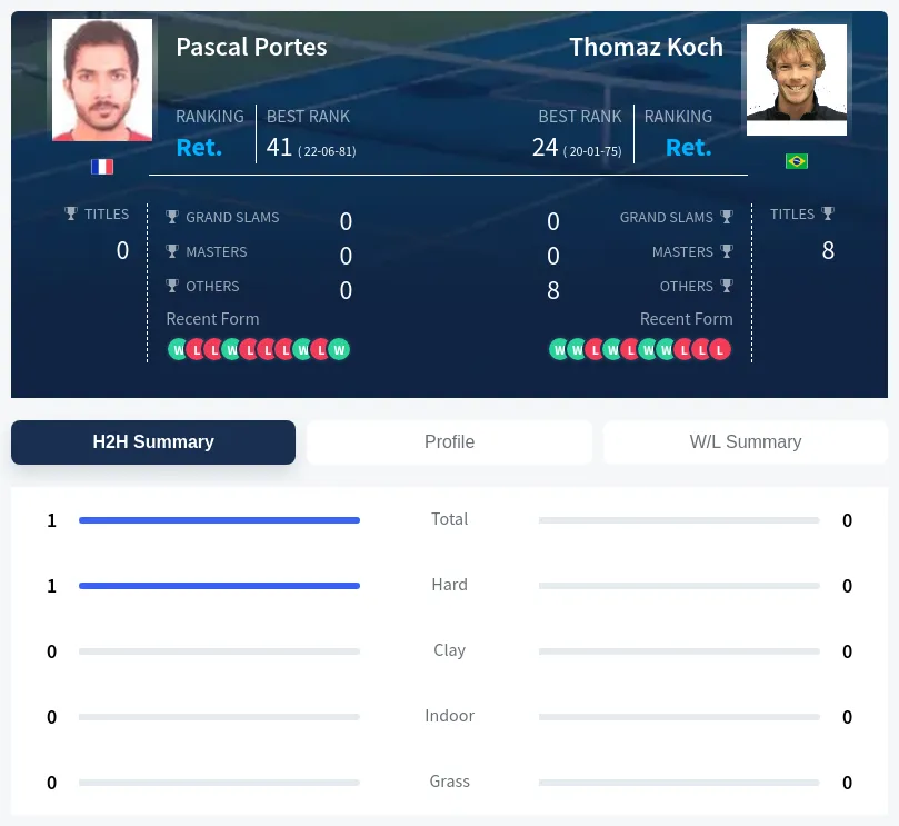 Portes Koch H2h Summary Stats