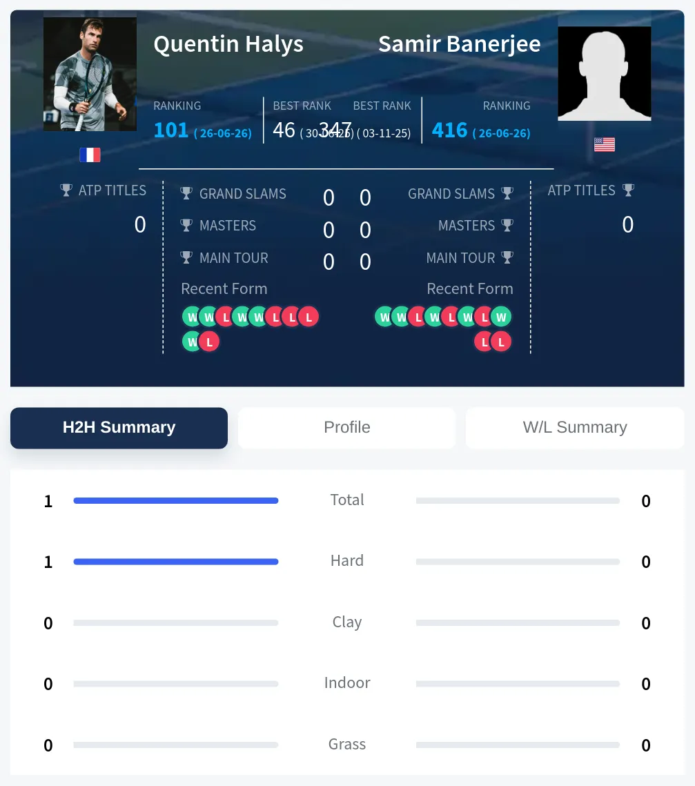 Banerjee Halys H2h Summary Stats
