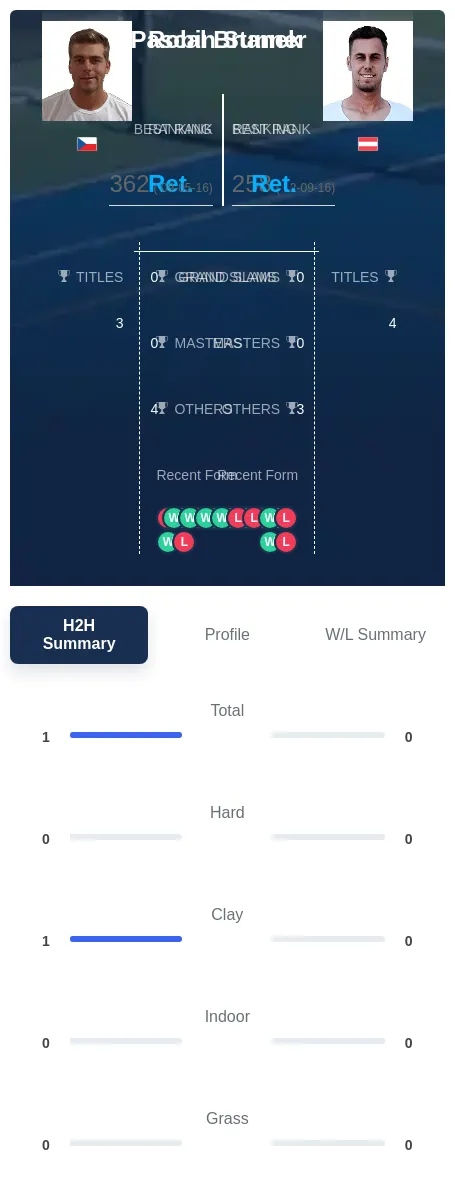 Stanek Brunner H2h Summary Stats