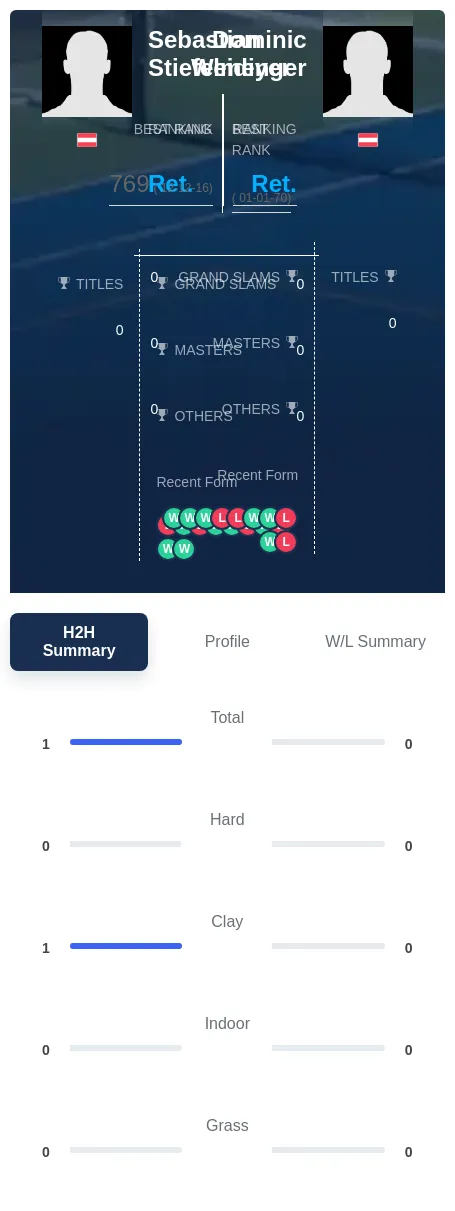 Stiefelmeyer Weidinger H2h Summary Stats
