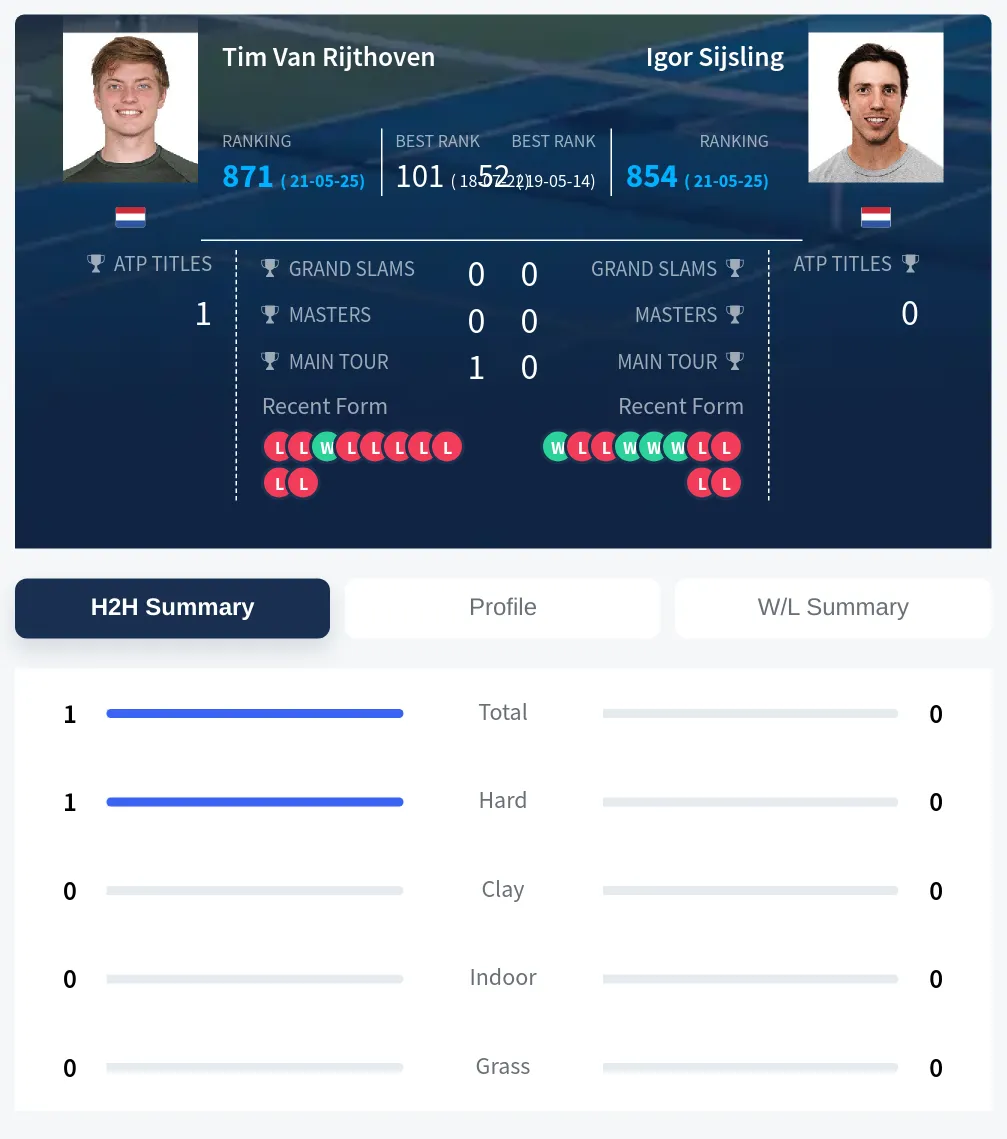 Rijthoven Sijsling H2h Summary Stats