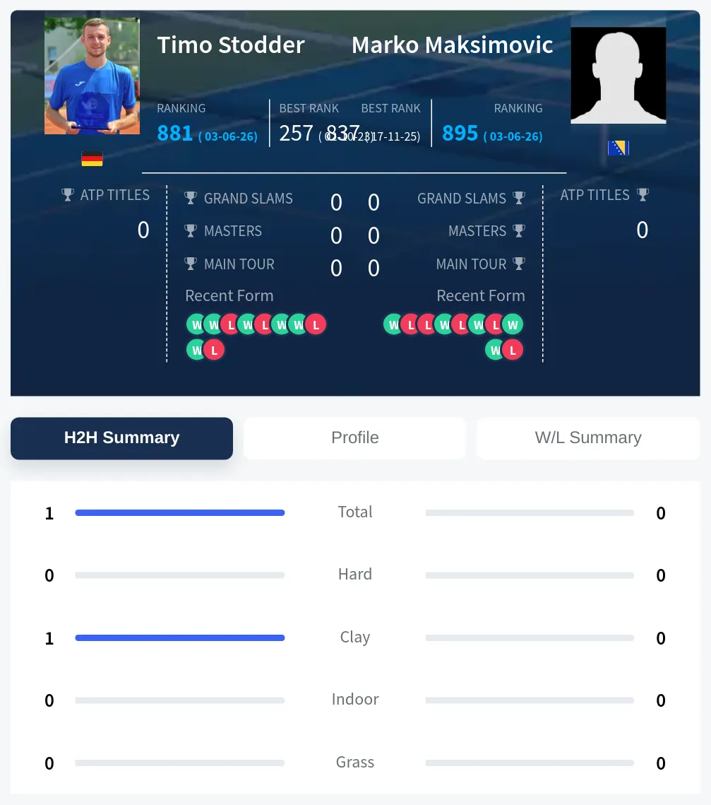 Stodder Maksimovic H2h Summary Stats