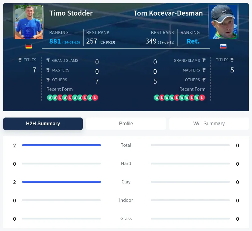 Stodder Kocevar-Desman H2h Summary Stats