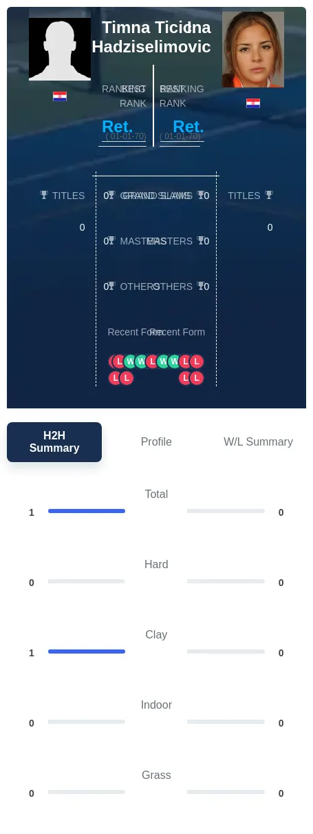 Ticic Hadziselimovic H2h Summary Stats