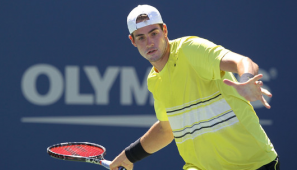 Isner overcomes Malisse in 1st round of 2012 US Open, Baker also through